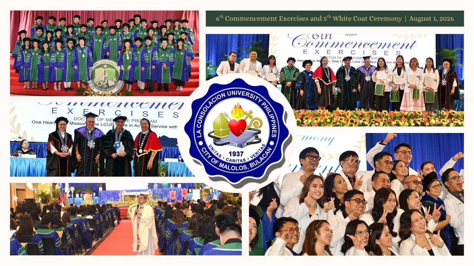 6th Commencement Exercises and 5th White Coat Ceremony